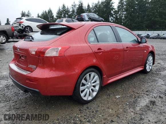 2011 Mitsubishi Lancer with VIN JA32Y6HV4BU034165, listed as a Copart auction lot 85783924 with 87,494 mi miles and Salvage Title. Bid and sale history available at DreamBid. Image 3.
