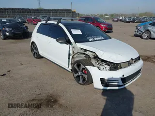 2015 Volkswagen GTI SE with VIN 3VW4T7AU0FM001333, listed as a IAAI auction lot 42080460 with 117,820 mi miles and . Bid and sale history available at DreamBid. Image 1.