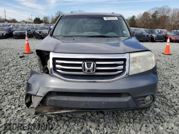 2012 Honda Pilot Touring with VIN 5FNYF3H90CB029042, listed as a Copart auction lot 46757515 with 249,151 mi miles and Salvage Title. Bid and sale history available at carsss.com. Image 5.