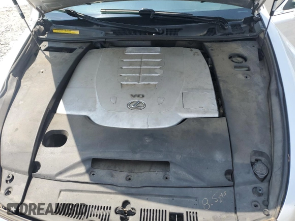 2008 Lexus LS 460 with VIN JTHBL46F785065640, listed as a Copart auction lot 57426945 with 175,280 mi miles and Salvage title. Bid and sale history available at DreamBid. Image 11.