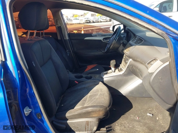 2015 Nissan Sentra S with VIN 3N1AB7AP2FY291377, listed as a IAAI auction lot 42097161 with 186,044 mi miles. Bid and sale history available at carsss.com. Image 5.