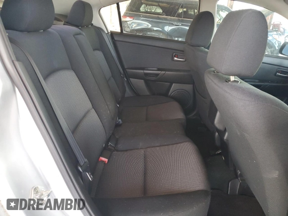 2008 Mazda 3 i Sport with VIN JM1BK12F181834357, listed as a Copart auction lot 86867614 with 52,411 mi miles and Clean Title. Bid and sale history available at DreamBid. Image 10.