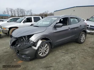 2021 Nissan Rogue Sport SV with VIN JN1BJ1BV6MW308557, listed as a Copart auction lot 43040055 with 24,077 mi miles and Salvage Title. Bid and sale history available at carsss.com. Image 1.