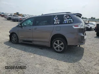 2017 Toyota Sienna SE with VIN 5TDXZ3DC3HS873163, listed as a Copart auction lot 59383605 with 81,223 mi miles and Salvage title. Bid and sale history available at DreamBid. Image 2.