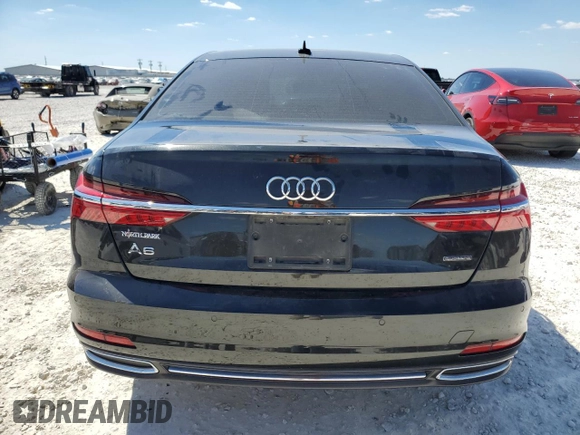 2019 Audi A6 Premium with VIN WAUD8AF25KN126544, listed as a Copart auction lot 72738394 with 70,912 mi miles and Salvage Title. Bid and sale history available at carsss.com. Image 6.