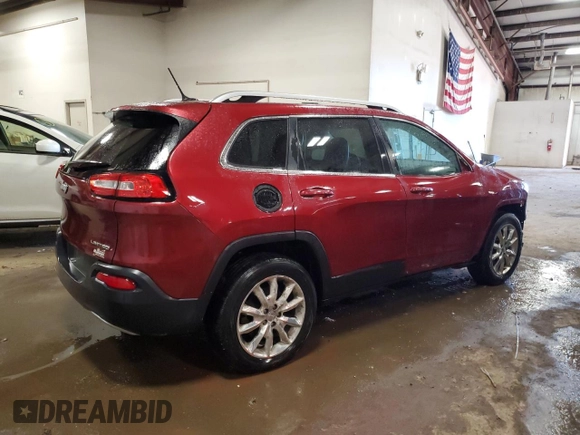 2014 Jeep Cherokee Limited z VIN 1C4PJMDB0EW242953, wystawiony jako Copart lot #47813875 z przebiegiem 159 424 mil mil oraz Czysty tytuł • Clean title. Historia ofert i sprzedaży dostępna na DreamBid. Obrazek 3.