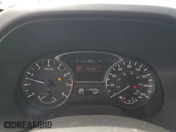 2013 Nissan Pathfinder S with VIN 5N1AR2MM8DC657454, listed as a Copart auction lot 50247115 with 114,509 mi miles and Salvage Title. Bid and sale history available at carsss.com. Image 9.