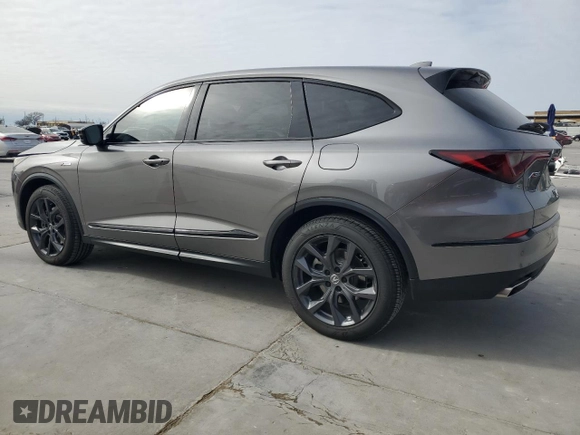2024 Acura MDX w/A-Spec Package with VIN 5J8YE1H02RL019726, listed as a Copart auction lot 41755585 with 4,798 mi miles and Salvage Title. Bid and sale history available at carsss.com. Image 2.
