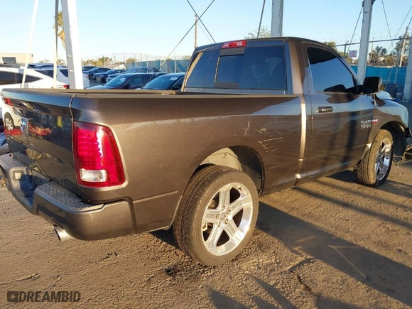 2016 Ram 1500 R/T with VIN 3C6JR6CT7GG130521, listed as a IAAI auction lot 41815646 with 57,035 mi miles. Bid and sale history available at carsss.com. Image 4.