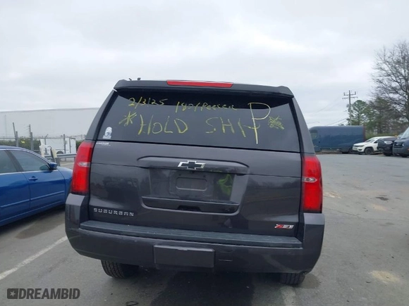 2017 Chevrolet Suburban LT with VIN 1GNSKHKC2HR315082, listed as a IAAI auction lot 41545420 with NaN miles. Bid and sale history available at carsss.com. Image 16.