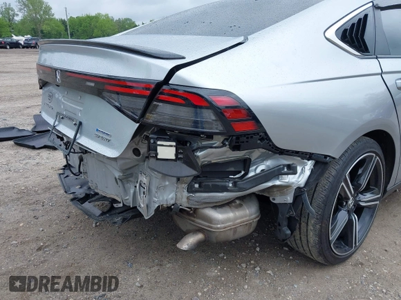 2024 Honda Accord Sport with VIN 1HGCY2F51RA007441, listed as a IAAI auction lot 42263568 with 33,854 mi miles and . Bid and sale history available at DreamBid. Image 6.