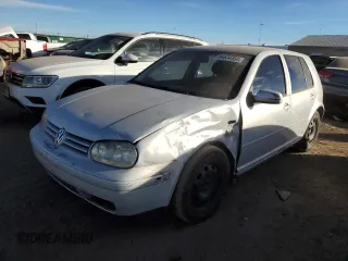 1999 Volkswagen Golf z VIN WVWGA31J8XW366526, wystawiony jako Copart lot #84634354 z przebiegiem 84 593 mil mil oraz Szkoda całkowita • Salvage title. Historia ofert i sprzedaży dostępna na DreamBid. Obrazek 1.