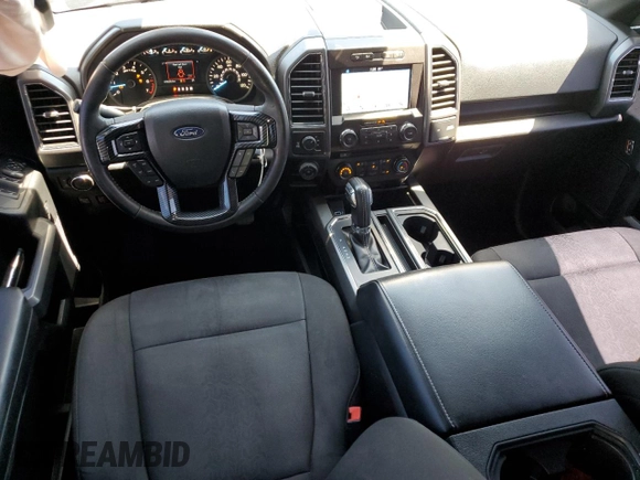 2018 Ford F-150 XL with VIN 1FTEW1EG3JKF99594, listed as a Copart auction lot 52247735 with 76,065 mi miles and Salvage Title. Bid and sale history available at carsss.com. Image 8.