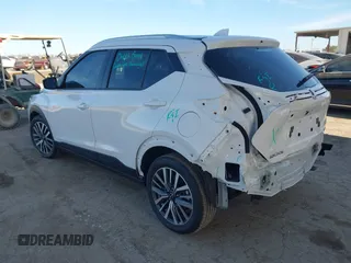2024 Nissan Kicks SV with VIN 3N1CP5CV5RL567806, listed as a IAAI auction lot 41407515 with 1,602 mi miles and . Bid and sale history available at carsss.com. Image 3.
