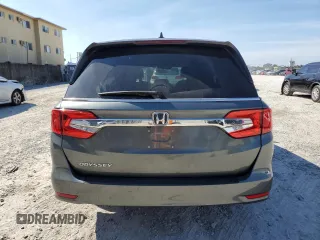 2019 Honda Odyssey EX with VIN 5FNRL6H58KB052482, listed as a Copart auction lot 42491615 with 57,229 mi miles and Salvage Title. Bid and sale history available at carsss.com. Image 6.