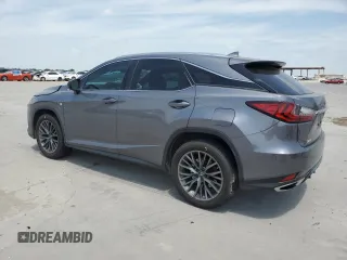 2022 Lexus RX 350 F Sport with VIN 2T2YZMDA0NC312444, listed as a Copart auction lot 53786205 with 60,684 mi miles and Salvage title. Bid and sale history available at DreamBid. Image 2.