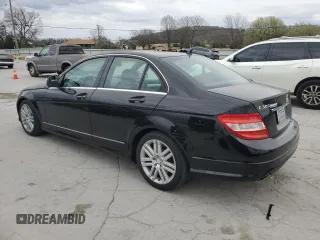 2009 Mercedes-Benz C 300 Sport with VIN WDDGF54X19F227442, listed as a Copart auction lot 49598625 with 55,527 mi miles and Salvage Title. Bid and sale history available at DreamBid. Image 2.