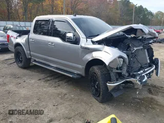 2020 Ford F-150 XL with VIN 1FTEW1E45LFB75397, listed as a IAAI auction lot 40978243 with 1 mi miles. Bid and sale history available at carsss.com. Image 1.