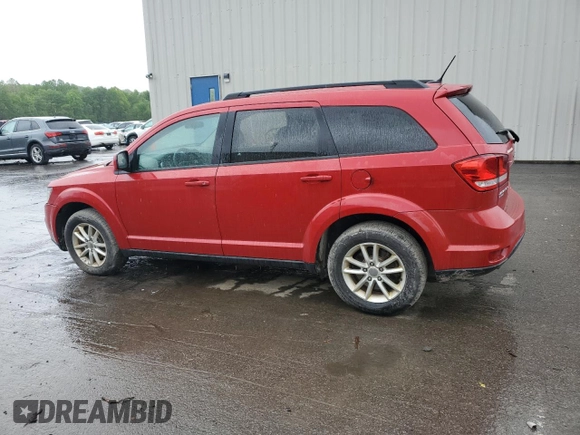 2014 Dodge Journey SXT z VIN 3C4PDDBG5ET290590, wystawiony jako Copart lot #57758595 z przebiegiem 87 443 mil mil oraz Szkoda całkowita • Salvage title. Historia ofert i sprzedaży dostępna na DreamBid. Obrazek 2.