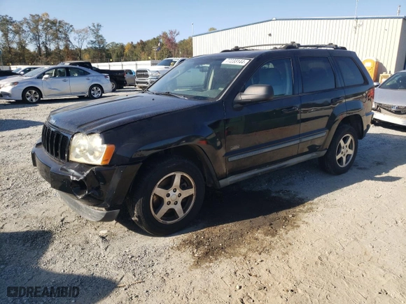 2007 Jeep Grand Cherokee Laredo with VIN 1J8HS48PX7C632012, listed as a Copart auction lot 77233144 with 189,890 mi miles and Clean Title. Bid and sale history available at carsss.com. Image 1.