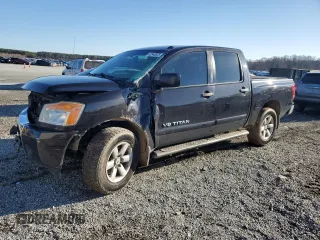 2013 Nissan Titan PRO-4X with VIN 1N6AA0EC6DN315122, listed as a Copart auction lot 42346025 with 142,615 mi miles and Salvage Title. Bid and sale history available at carsss.com. Image 1.