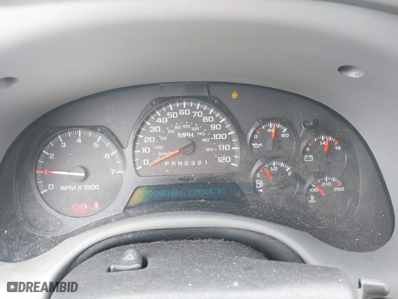 2008 Chevrolet TrailBlazer LT w/1LT with VIN 1GNDS13S482249004, listed as a IAAI auction lot 41404813 with 129,985 mi miles. Bid and sale history available at carsss.com. Image 7.
