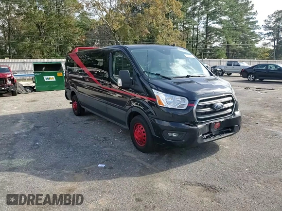 2020 Ford Transit Passenger XL with VIN 1FBAX9Y81LKB06954, listed as a Copart auction lot 85022074 with 71,797 mi miles and Salvage Title. Bid and sale history available at DreamBid. Image 12.