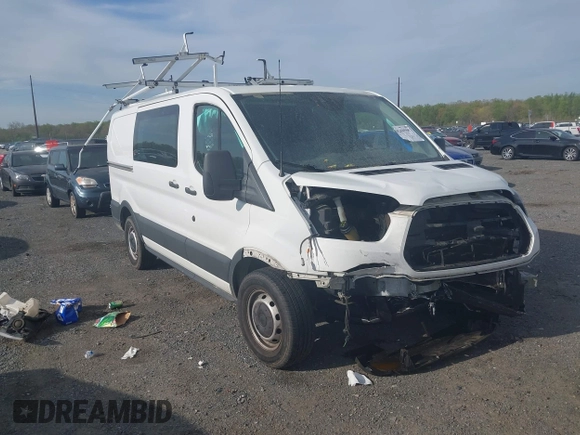 2018 Ford Transit with VIN 1FTYE1YM1JKB29601, listed as a IAAI auction lot 42085587 with 146,846 mi miles and . Bid and sale history available at DreamBid. Image 1.