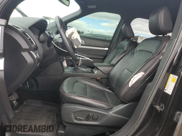 2019 Ford Explorer Sport with VIN 1FM5K8GT9KGB08105, listed as a Copart auction lot 79567134 with 79,705 mi miles and Salvage Title. Bid and sale history available at carsss.com. Image 7.