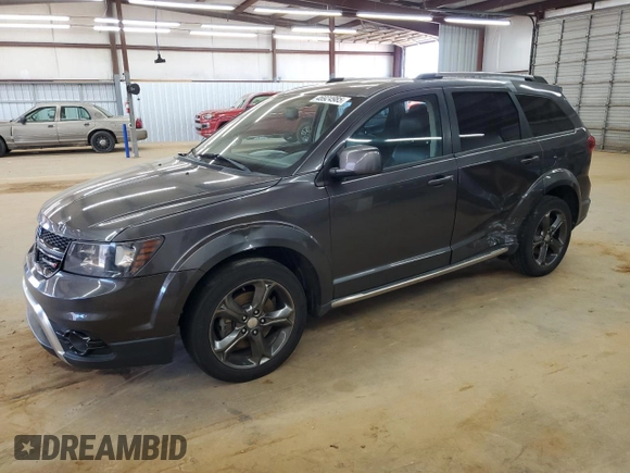 2014 Dodge Journey Crossroad with VIN 3C4PDCGG8ET284320, listed as a Copart auction lot 46924985 with 192,321 mi miles and Salvage title. Bid and sale history available at DreamBid. Image 1.