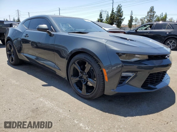 2018 Chevrolet Camaro 2SS with VIN 1G1FG1R75J0187287, listed as a Copart auction lot 64708634 with 78,736 mi miles and Salvage title. Bid and sale history available at DreamBid. Image 4.