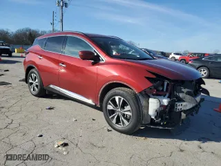 2019 Nissan Murano SV with VIN 5N1AZ2MJ7KN143019, listed as a Copart auction lot 43336285 with 63,473 mi miles and Salvage Title. Bid and sale history available at carsss.com. Image 4.