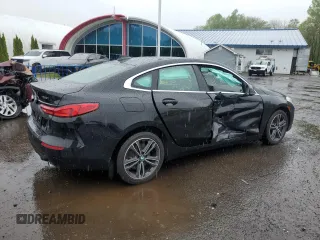 2021 BMW 2 Series 228i xDrive with VIN WBA73AK07M7H58410, listed as a Copart auction lot 55775995 with 76,921 mi miles and Salvage title. Bid and sale history available at DreamBid. Image 3.