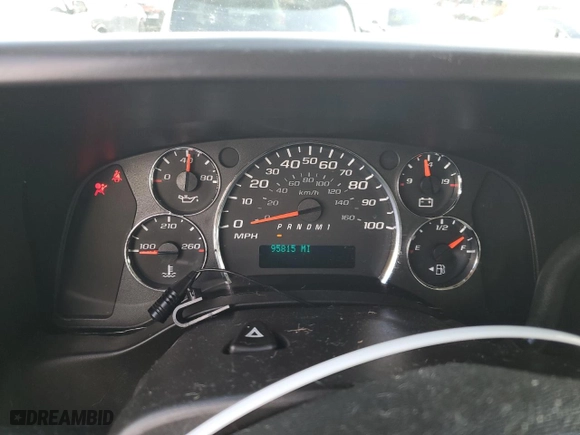 2014 GMC Savana Cargo Van with VIN 1GTW7FCA8E1912289, listed as a Copart auction lot 73040424 with 95,815 mi miles and Salvage Title. Bid and sale history available at carsss.com. Image 9.
