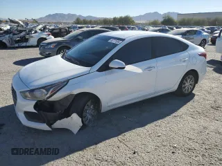 2018 Hyundai Accent SEL with VIN 3KPC24A30JE032852, listed as a Copart auction lot 82771884 with 65,748 mi miles and Salvage Title. Bid and sale history available at carsss.com. Image 1.