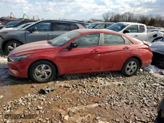 2023 Hyundai Elantra SE with VIN KMHLL4AG8PU454129, listed as a Copart auction lot 42294465 with 12,701 mi miles and Salvage Title. Bid and sale history available at carsss.com. Image 1.