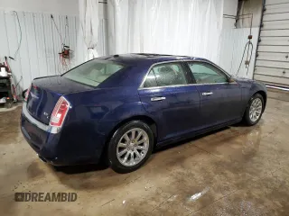 2014 Chrysler 300 with VIN 2C3CCAEG2EH105825, listed as a Copart auction lot 47056005 with 127,872 mi miles and Salvage Title. Bid and sale history available at carsss.com. Image 3.