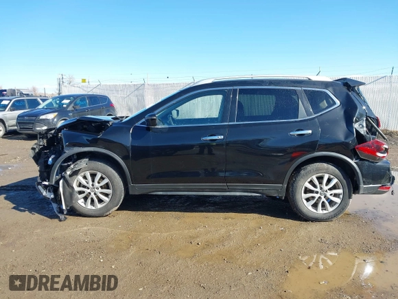2019 Nissan Rogue SV with VIN KNMAT2MV4KP507393, listed as a IAAI auction lot 41702759 with 108,821 mi miles. Bid and sale history available at carsss.com. Image 14.