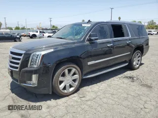 2018 Cadillac Escalade ESV Luxury with VIN 1GYS3HKJ4JR311605, listed as a Copart auction lot 61431095 with 149,901 mi miles and Clean title. Bid and sale history available at DreamBid. Image 1.