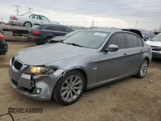 2011 BMW 3 Series 328i with VIN WBAPH7C50BE130743, listed as a Copart auction lot 47452835 with 130,025 mi miles and Salvage Title. Bid and sale history available at carsss.com. Image 1.
