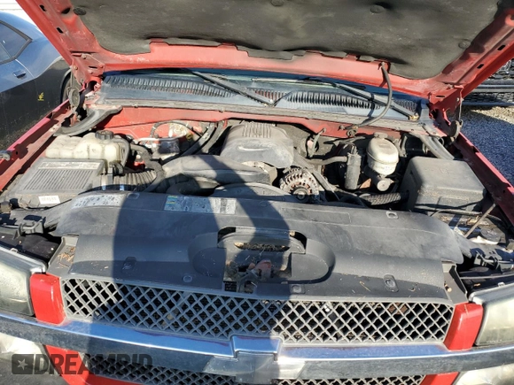 2003 Chevrolet Silverado 1500 with VIN 2GCEC19T031236592, listed as a Copart auction lot 73927204 with 0 mi miles and Salvage Title. Bid and sale history available at carsss.com. Image 11.