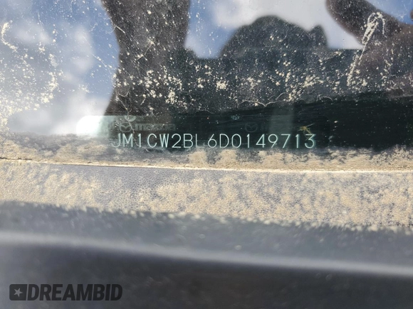 2013 Mazda 5 Sport with VIN JM1CW2BL6D0149713, listed as a Copart auction lot 50069095 with 71,987 mi miles and Salvage Title. Bid and sale history available at DreamBid. Image 13.