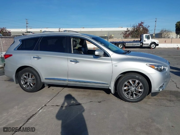 2015 Infiniti QX60 with VIN 5N1AL0MM0FC537706, listed as a IAAI auction lot 41132418 with NaN miles. Bid and sale history available at carsss.com. Image 13.