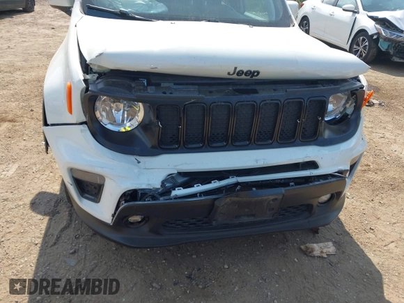 2020 Jeep Renegade Latitude with VIN ZACNJABB7LPL02453, listed as a IAAI auction lot 42276414 with 52,733 mi miles and . Bid and sale history available at DreamBid. Image 6.