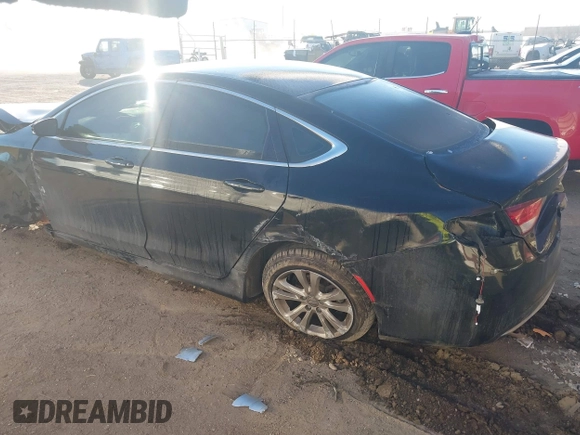 2016 Chrysler 200 Limited with VIN 1C3CCCAB6GN133076, listed as a IAAI auction lot 41369603 with 72,566 mi miles. Bid and sale history available at carsss.com. Image 3.
