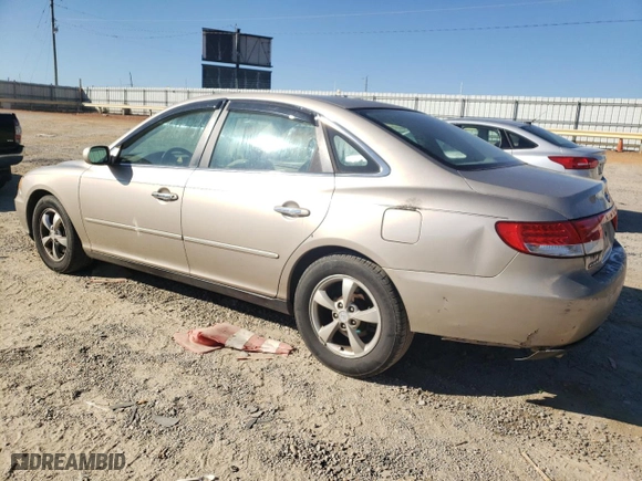 2006 Hyundai Azera SE with VIN KMHFC46F16A070299, listed as a Copart auction lot 77347844 with 161,000 mi miles and Salvage Title. Bid and sale history available at carsss.com. Image 2.