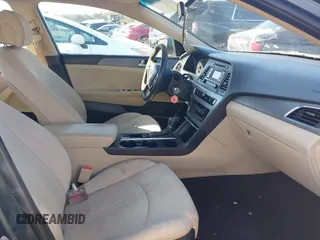 2017 Hyundai Sonata 2.4L with VIN 5NPE24AF8HH500464, listed as a IAAI auction lot 41743598 with 180,420 mi miles and . Bid and sale history available at carsss.com. Image 5.