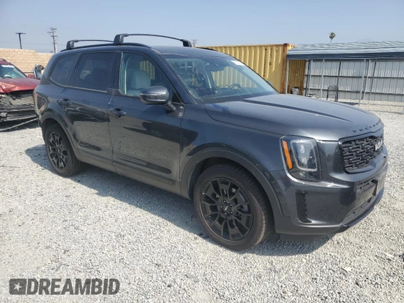 2022 Kia Telluride EX with VIN 5XYP3DHC4NG286223, listed as a Copart auction lot 58838925 with 45,444 mi miles and Salvage title. Bid and sale history available at DreamBid. Image 4.