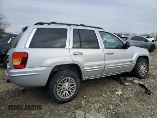 2004 Jeep Grand Cherokee Limited with VIN 1J4GW58N64C174387, listed as a Copart auction lot 43539585 with 138,433 mi miles and Salvage title. Bid and sale history available at DreamBid. Image 3.