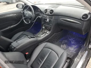 2007 Mercedes-Benz CLK-Class 5.5L with VIN WDBTJ72H47F211102, listed as a Copart auction lot 87902155 with 35,707 mi miles and Salvage Title. Bid and sale history available at carsss.com. Image 8.